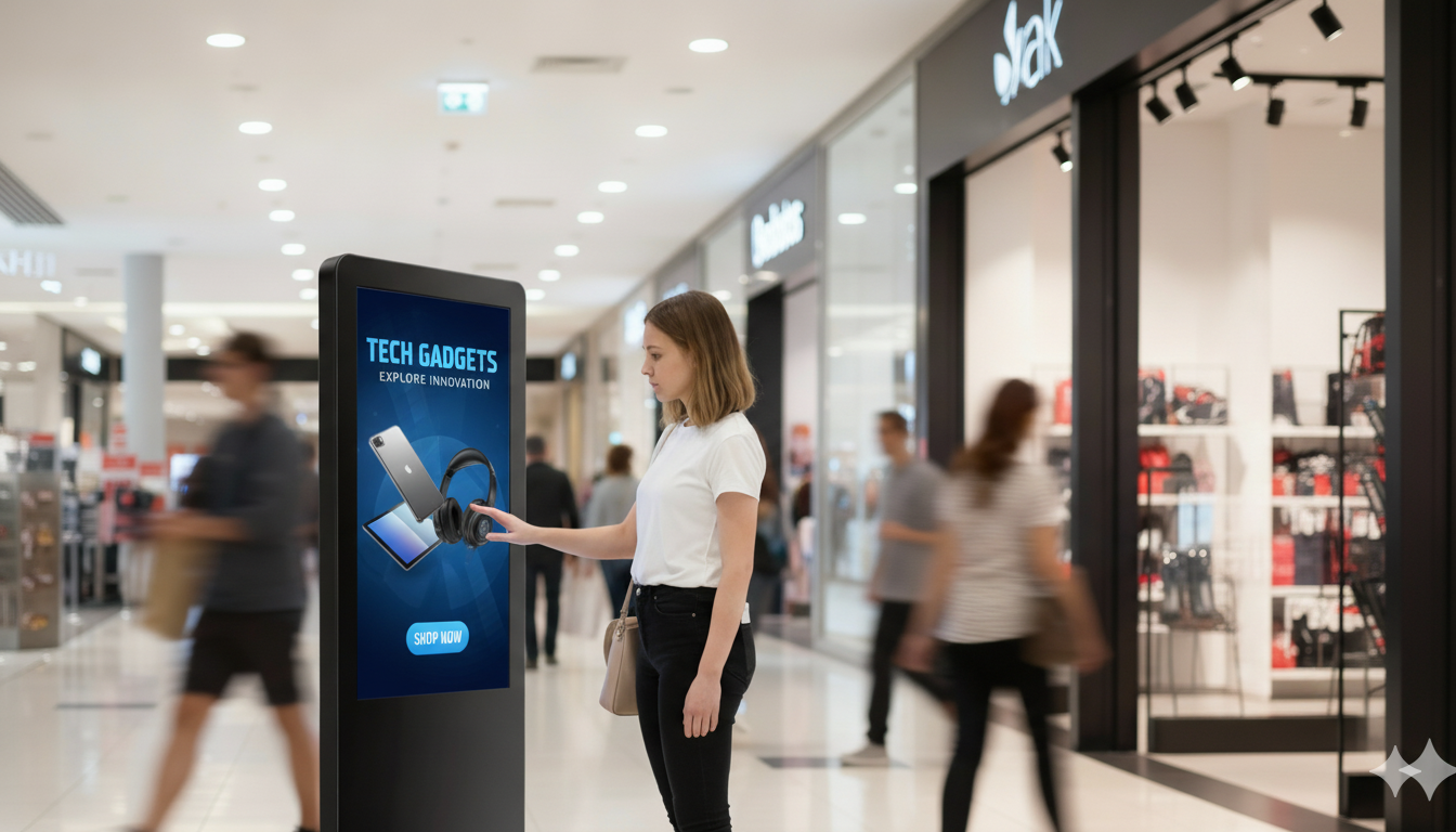 Interactive retail display